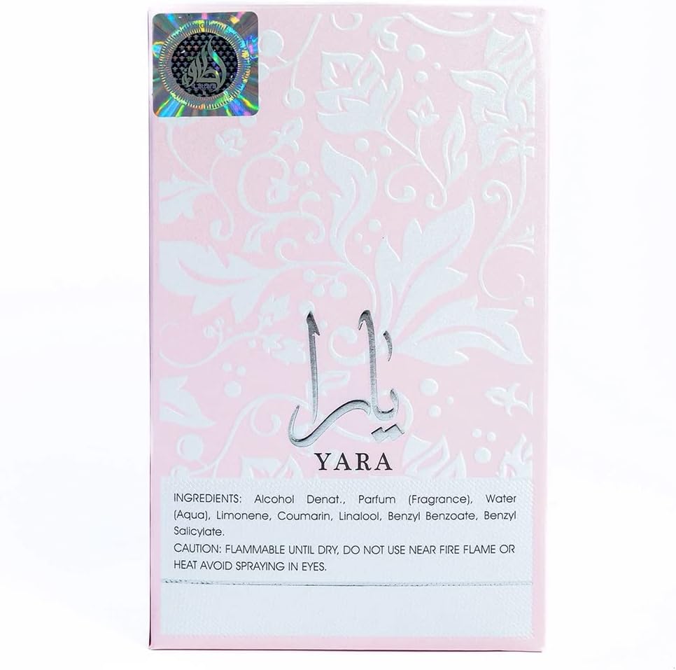 Yara parfym för kvinnor – arabiska Latafa Oud långvarig – Eau De Parfum 100 ml