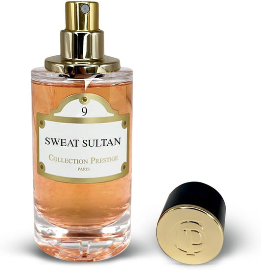 Privée CP Prestige Collection - Sweet Sultan Number 9 - Eau de Parfum Unisex - 50 ml - söt och bärnstensfärgad doft - noter om Rose, Pralin och Amber Xtreme