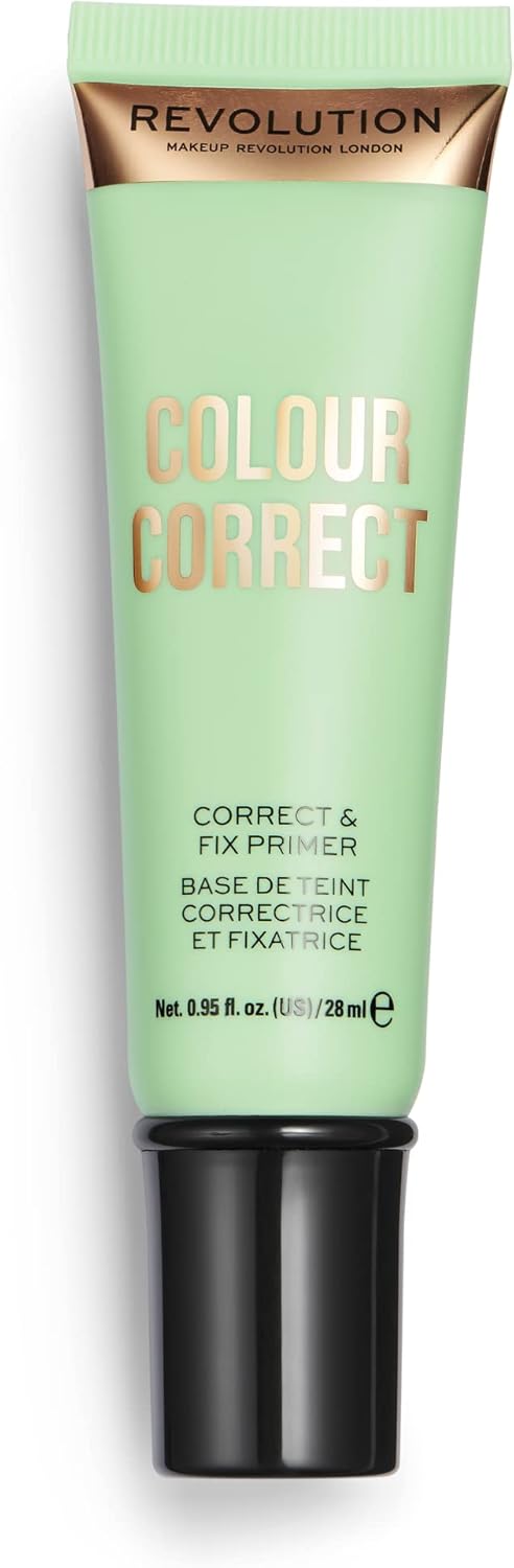 Makeup Revolution, färgkorrigering, primer, 28 ml