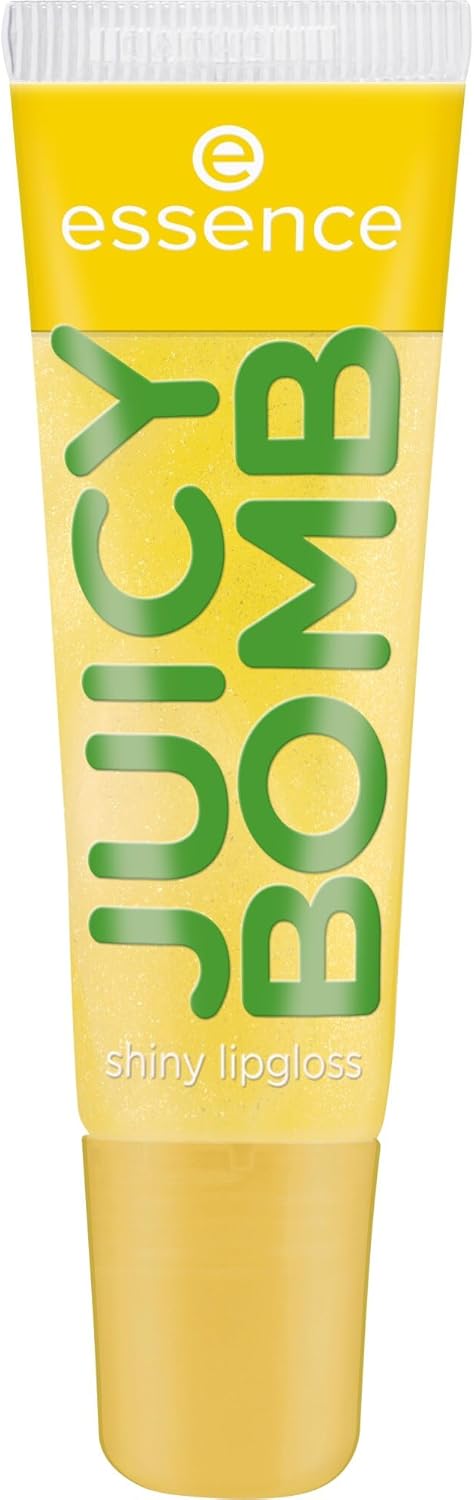 Juicy Bomb Shiny Lipgloss, Glansigt, Fräscht, Glittrigt, 10 ml