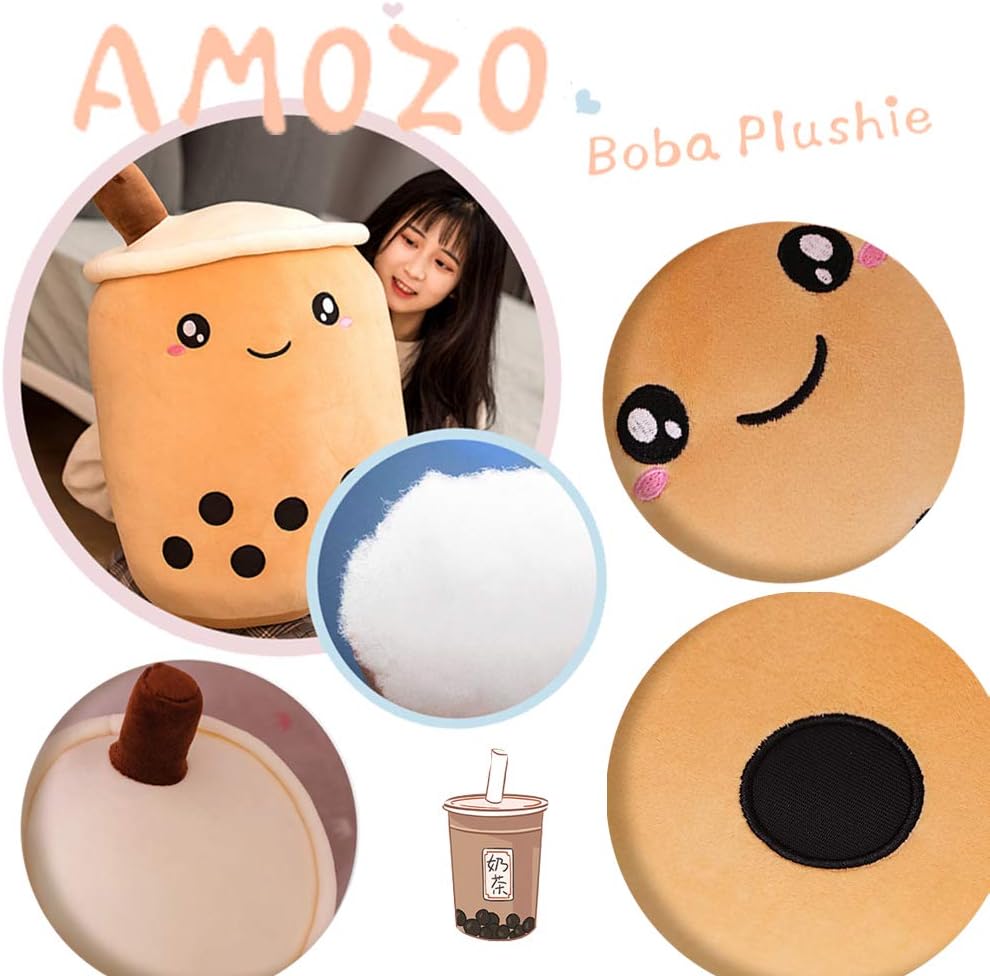 Cute Boba Milk Tea Soft Plush Doll