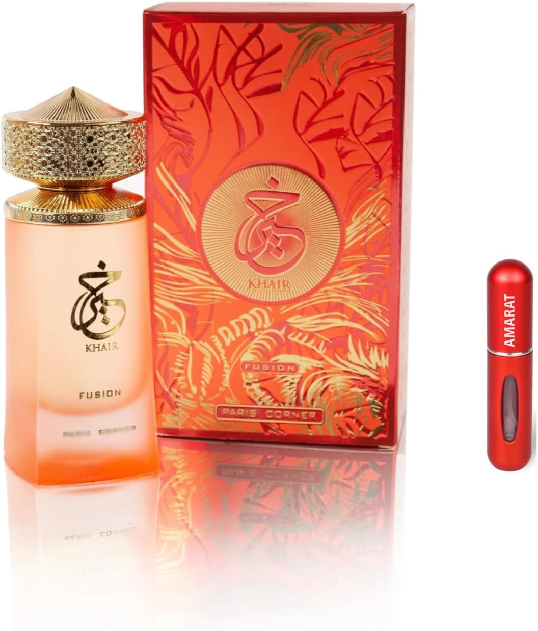 Khair Confection 100 ml parfym, arabisk parfym för kvinnor, Eau De Parfum inkluderar 5 ml atomizer, söt och blommig doft med noter av päron, vispad grädde, jasmin och marshmallow (Felicity)