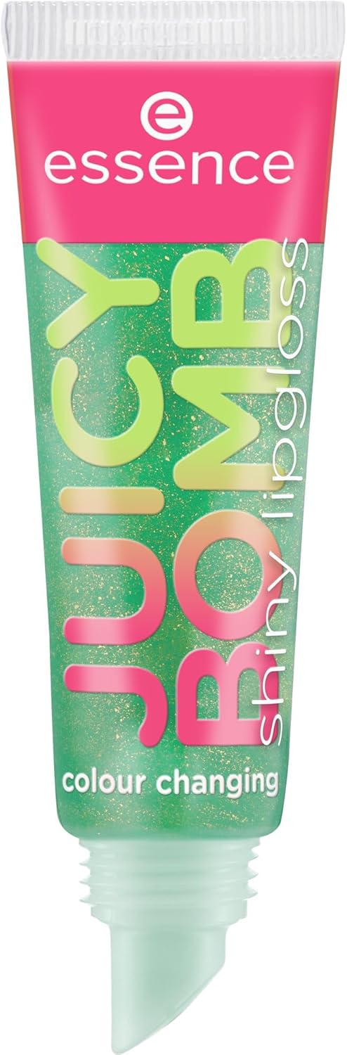 Juicy Bomb Shiny Lipgloss, Glansigt, Fräscht, Glittrigt, 10 ml
