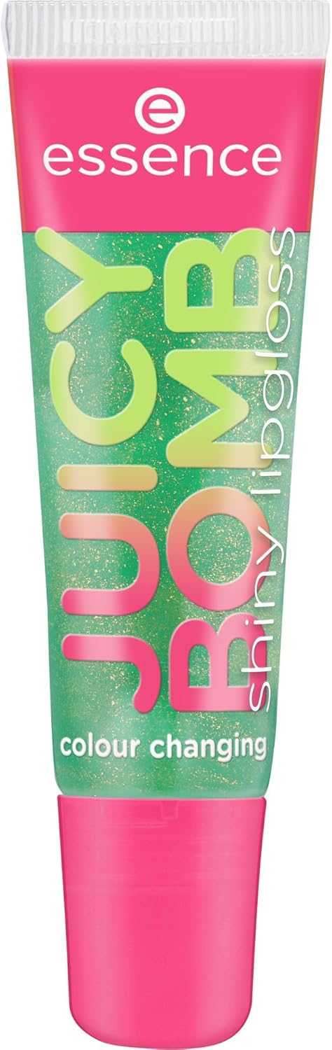 Juicy Bomb Shiny Lipgloss, Glansigt, Fräscht, Glittrigt, 10 ml