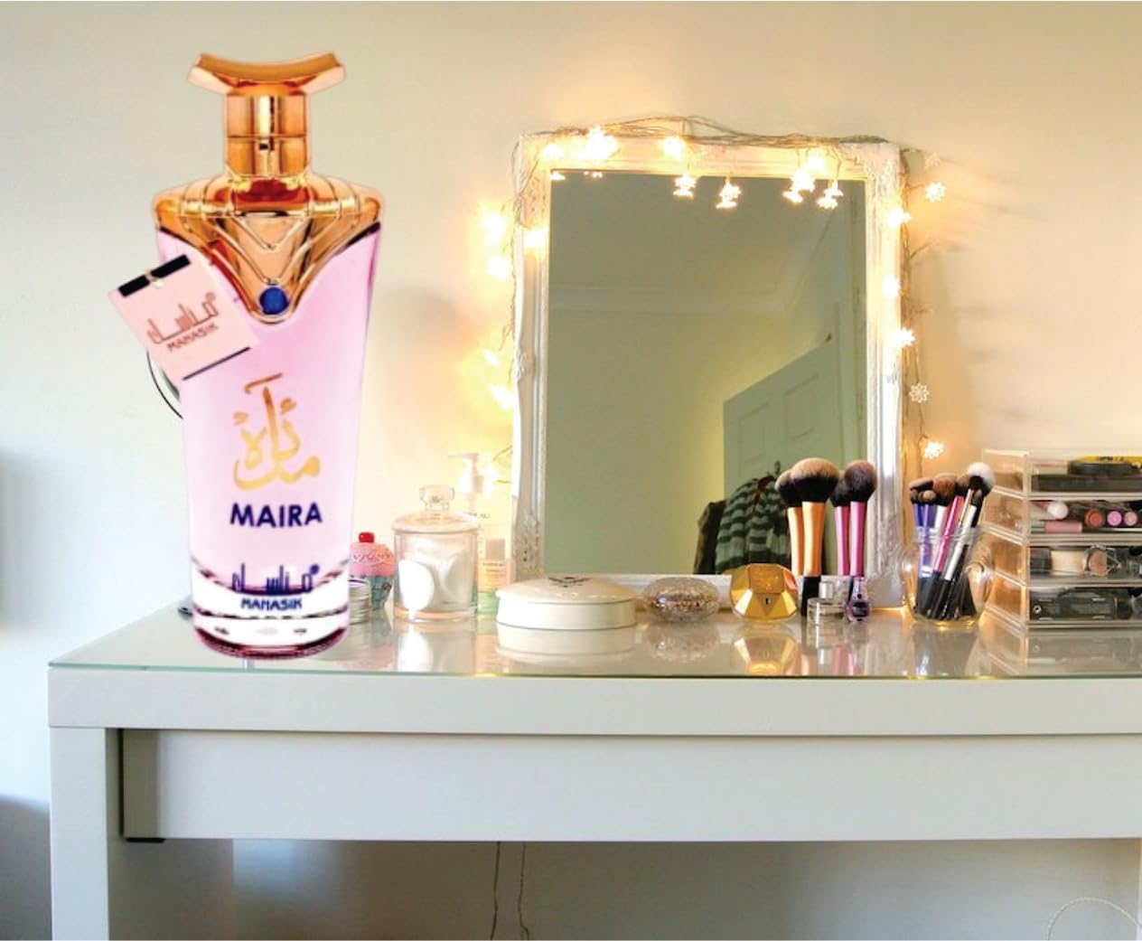 Maira Parfum for Women | Maira Eau De Parfum for Women 100ml | Jasmine, Vanilla and Raspberry Fragrance Perfume | Manasik Maira Women Perfume Spray of Sapphire Choice