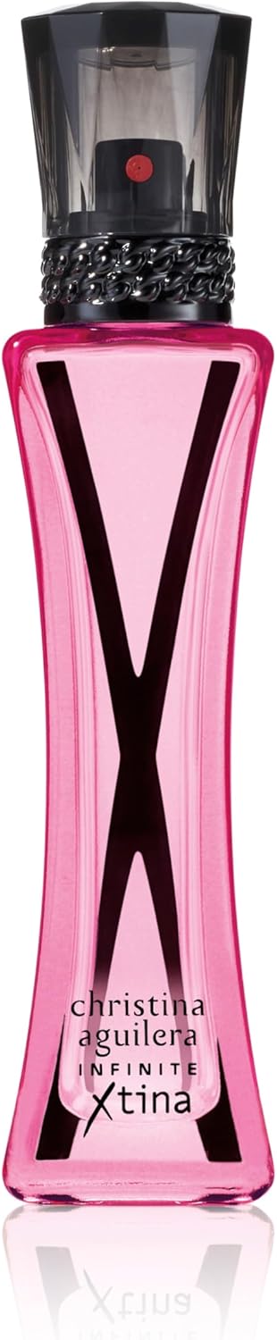 Aguilera - Infinite Xtina, Eau de Parfum, Spraydoft, blommig fruktbärnsten med noter av rosa guava, rosa jasmin och modern bärnsten, parfym för kvinnor, 30 ml