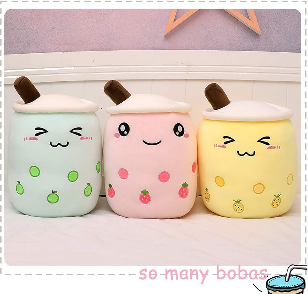 Cute Boba Milk Tea Soft Plush Doll