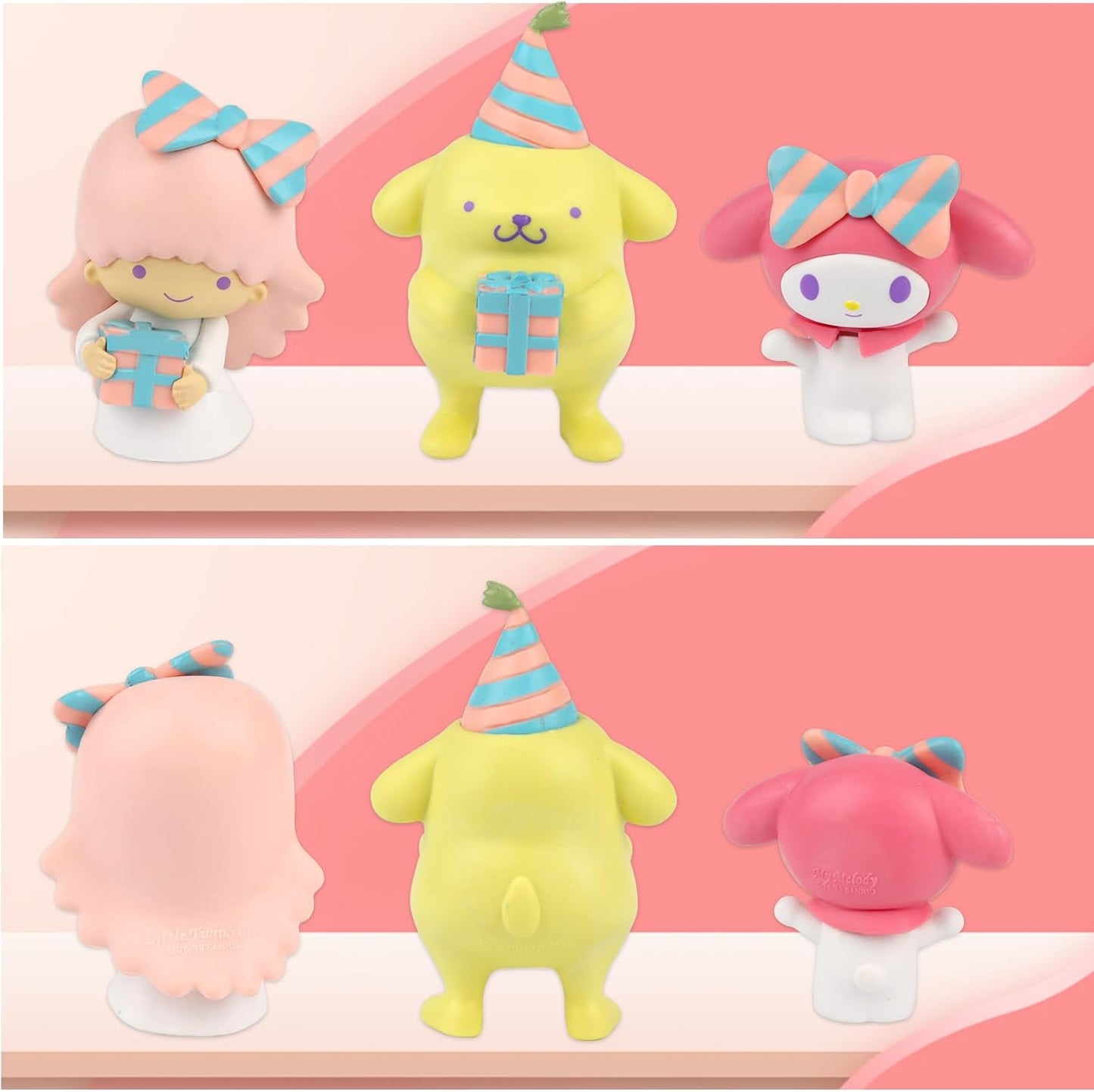 San-rio 6 Pieces Cake Decoration
