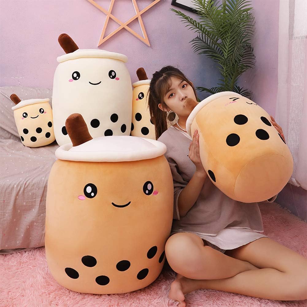 Cute Boba Milk Tea Soft Plush Doll