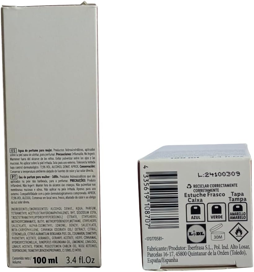 Suddenly IDILIC EDP | Eau de Parfum kvinna 100 ml - Blommig gourmand doft med Iris, Praline och Vanilj | Långvarig söt och lysande doft