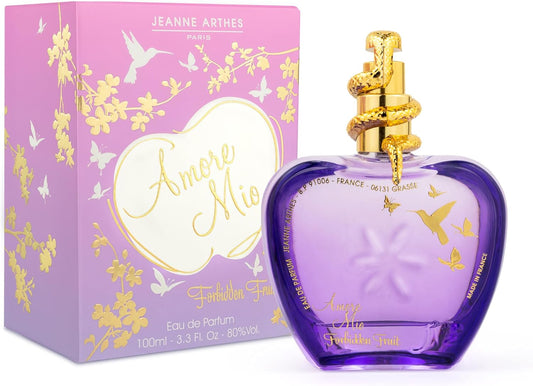 JEANNE ARTHES - Damparfym Amore mio Forbidden Fruit - Eau de Parfum - sprayflaska 100 ml - tillverkad i Frankrike med fet