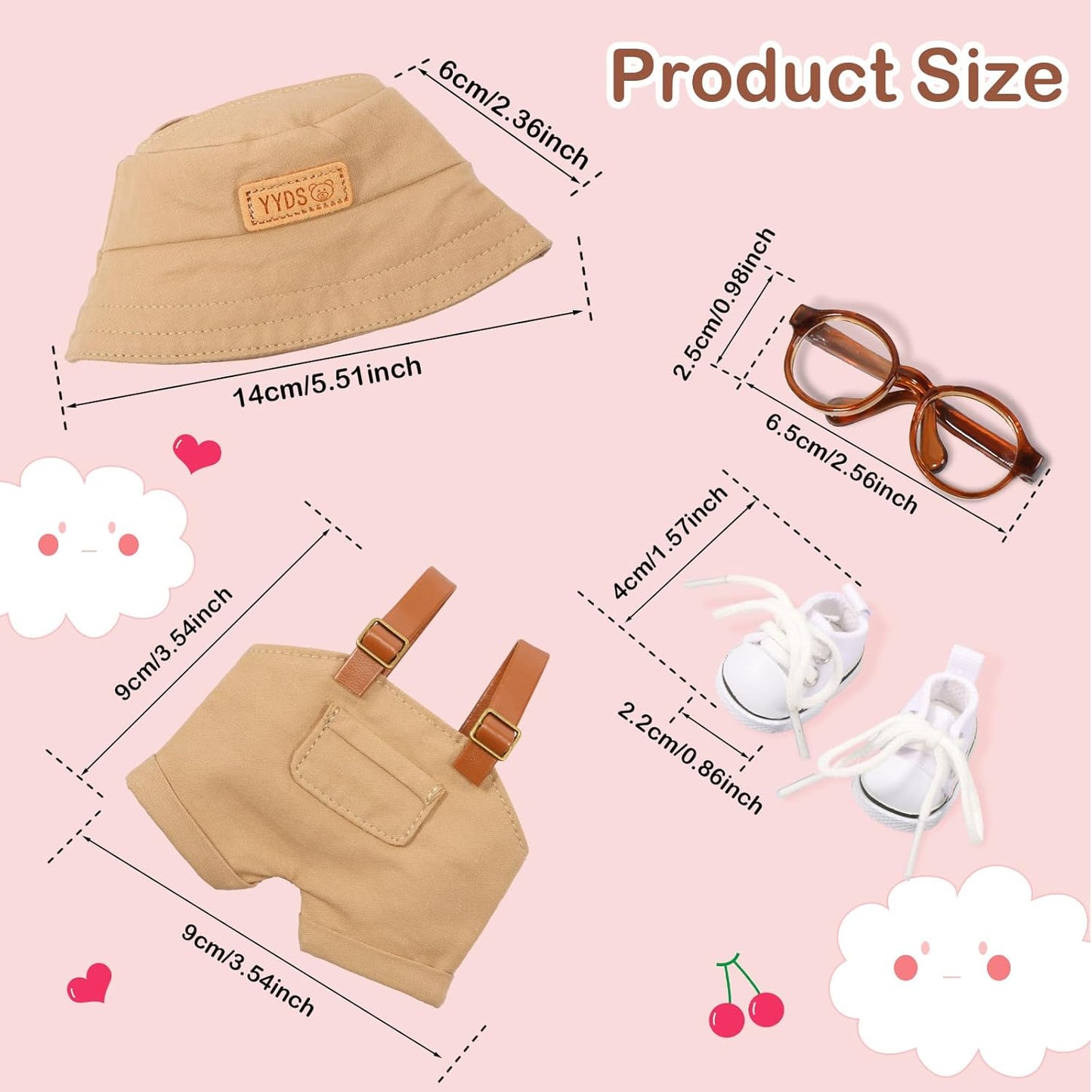 Doll clothes for 15/17cm Large Dolls, Blind Boxes,