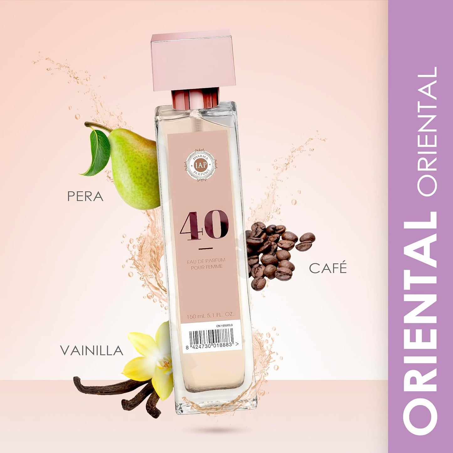 iap PHARMA PARFUMS Nº 40, women's perfume, 150 ml