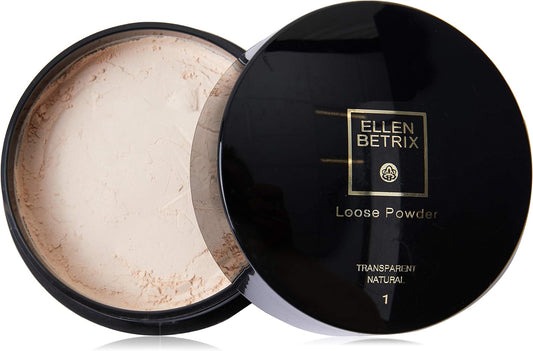 Max Factor Ellen Betrix Löst Puder, 01 Transparent Natural, 15 g