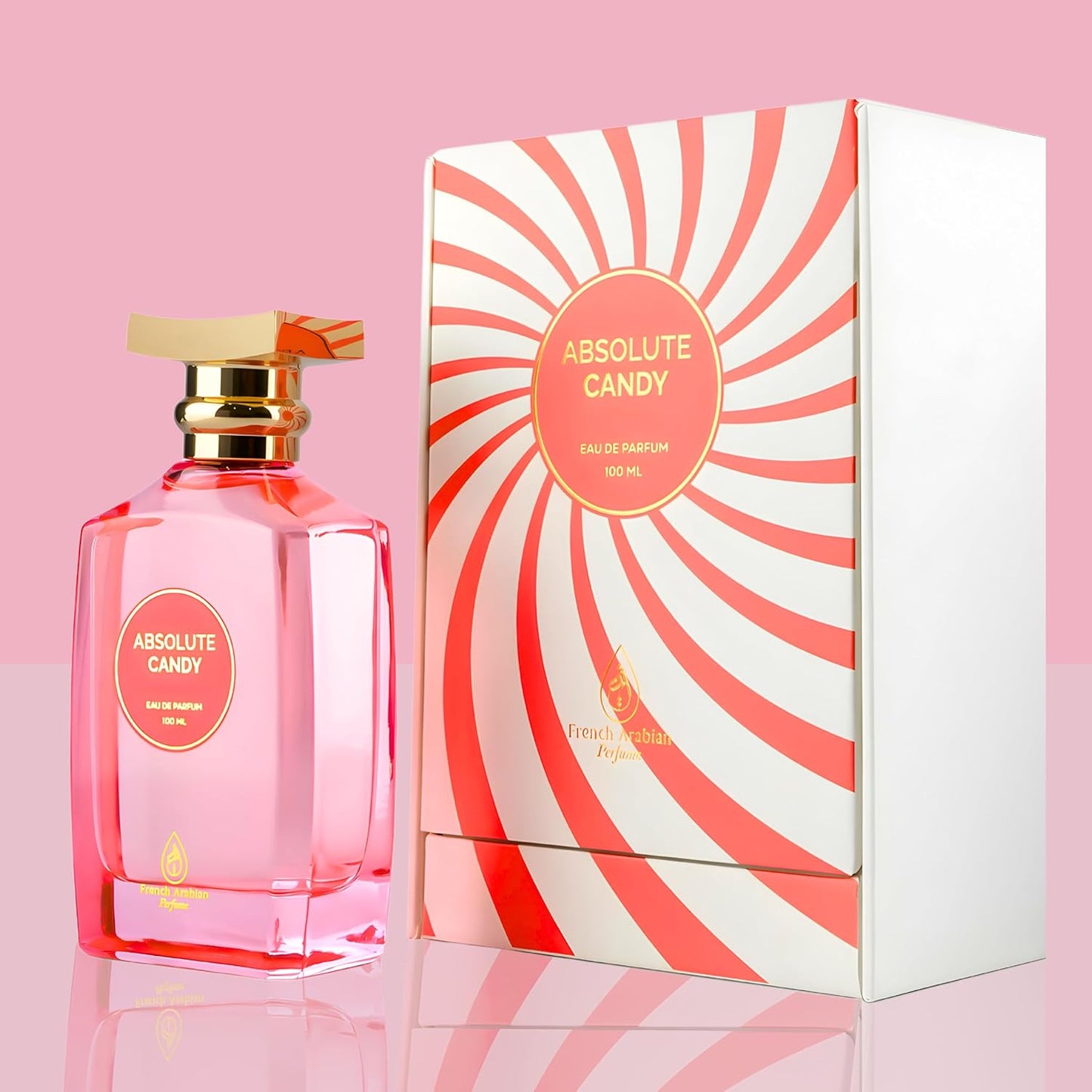 POPULÄRAST!Absolute Candy Eau de Parfum för kvinnor, doft med noter av Sweet Caramel Yum Marshmallow vanilj Candy Sugar 100 ml
