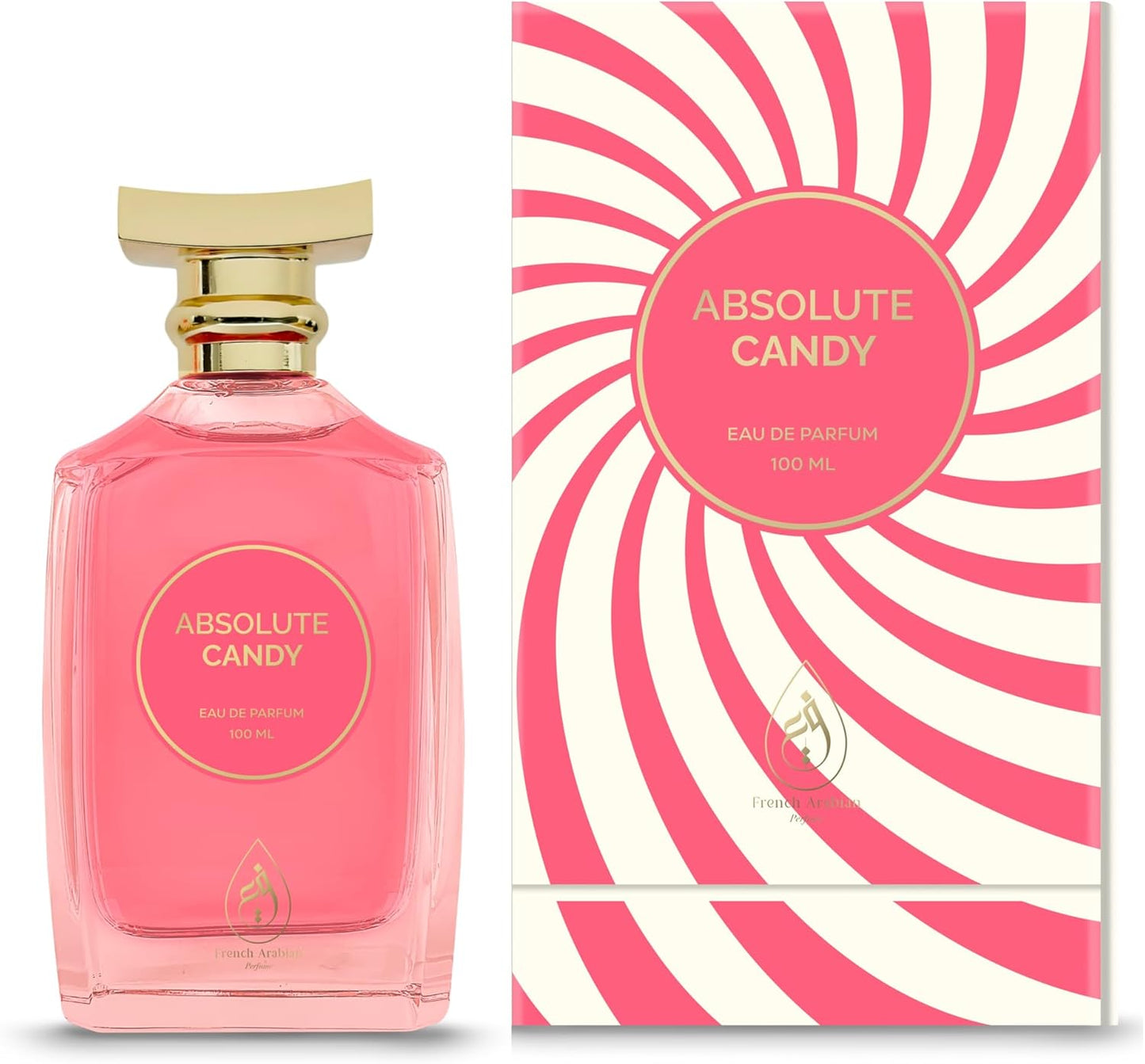 POPULÄRAST!Absolute Candy Eau de Parfum för kvinnor, doft med noter av Sweet Caramel Yum Marshmallow vanilj Candy Sugar 100 ml