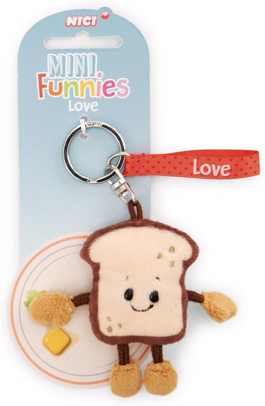 Keychain, Toast "Love", 7 cm