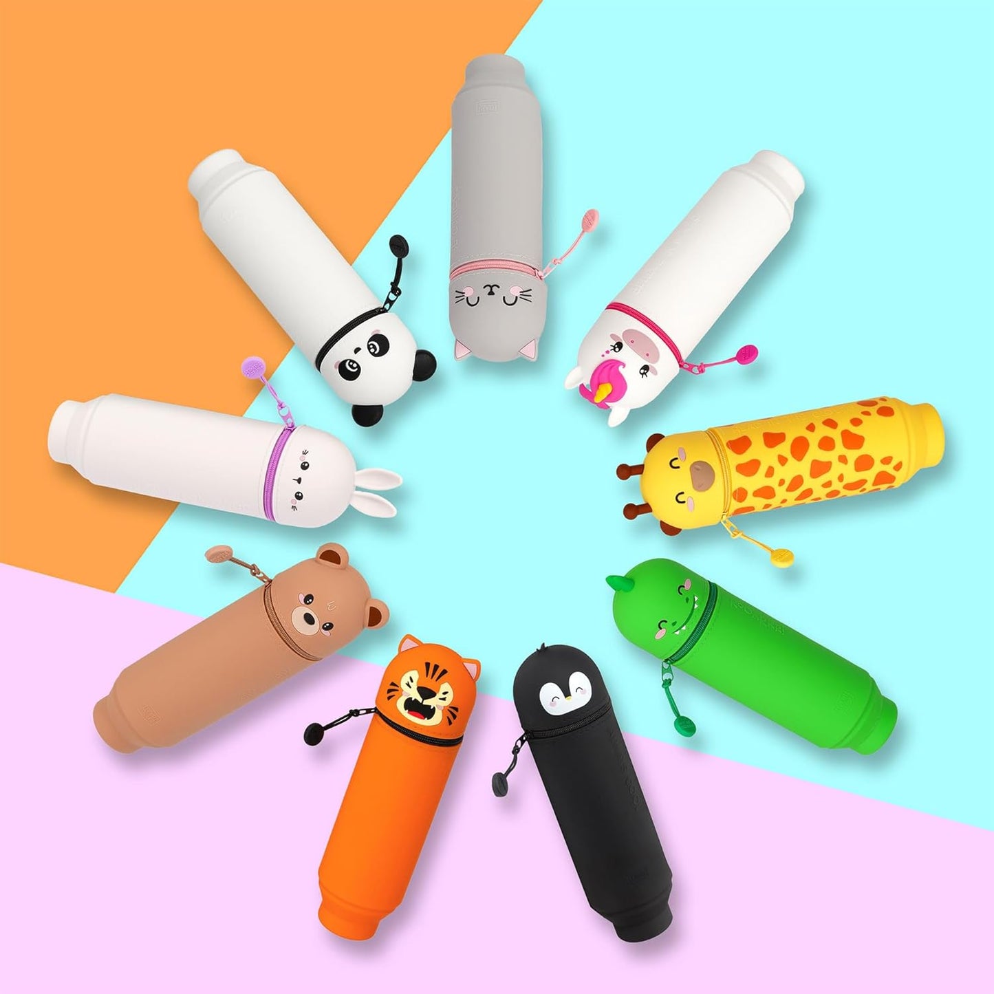 2 in 1 l Soft Silicone Pen Holder