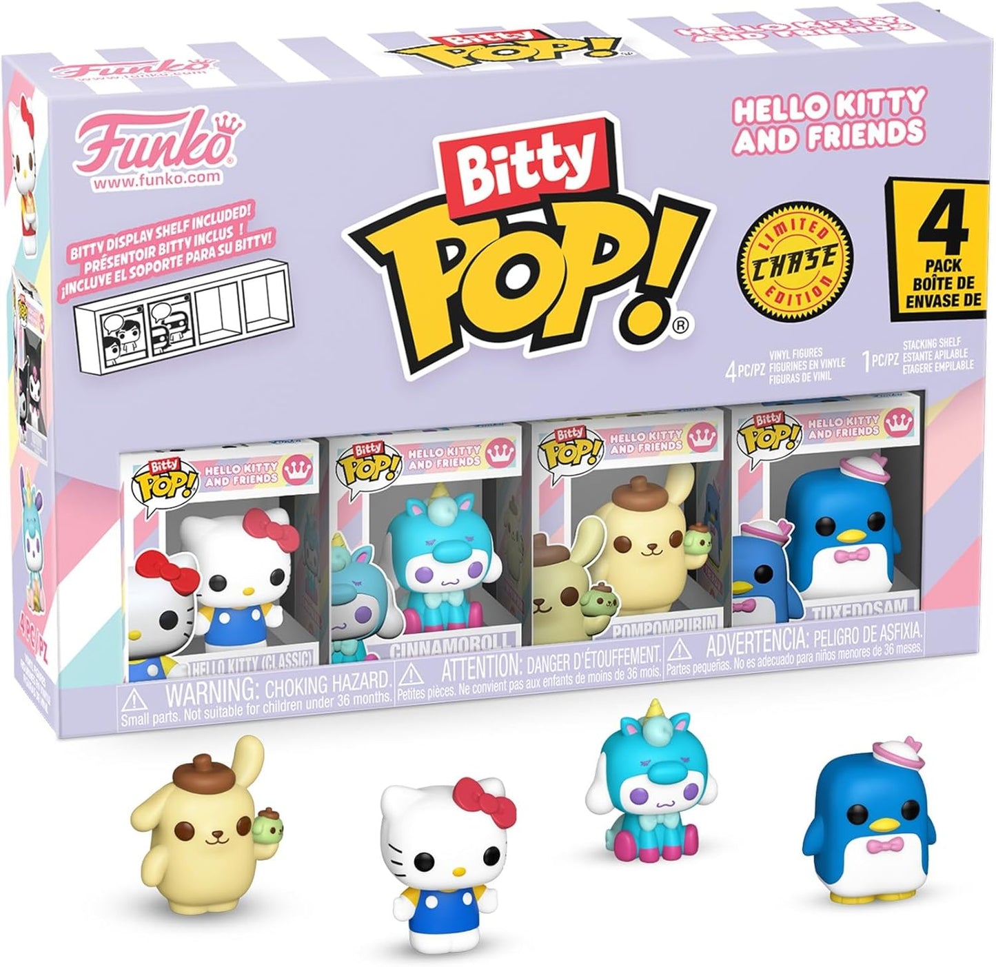 Pop! Sanrio överrasknin minifigur - 0,9 tum (2,2 cm) samlarobjekt