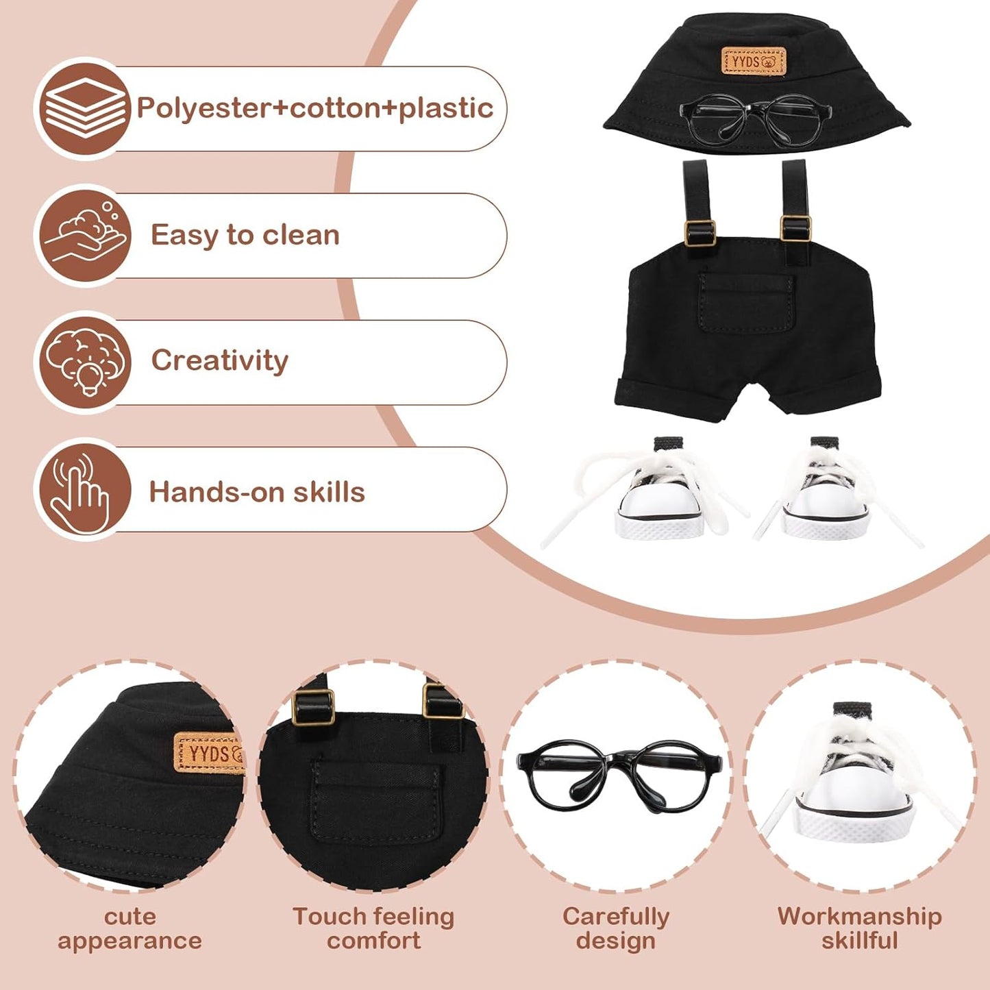 Doll clothes for 15/17cm Large Dolls, Blind Boxes,
