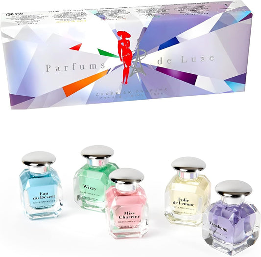 Charrier Parfums Parfums de Luxe Presentuppsättning, 12 ml x 5 stycken