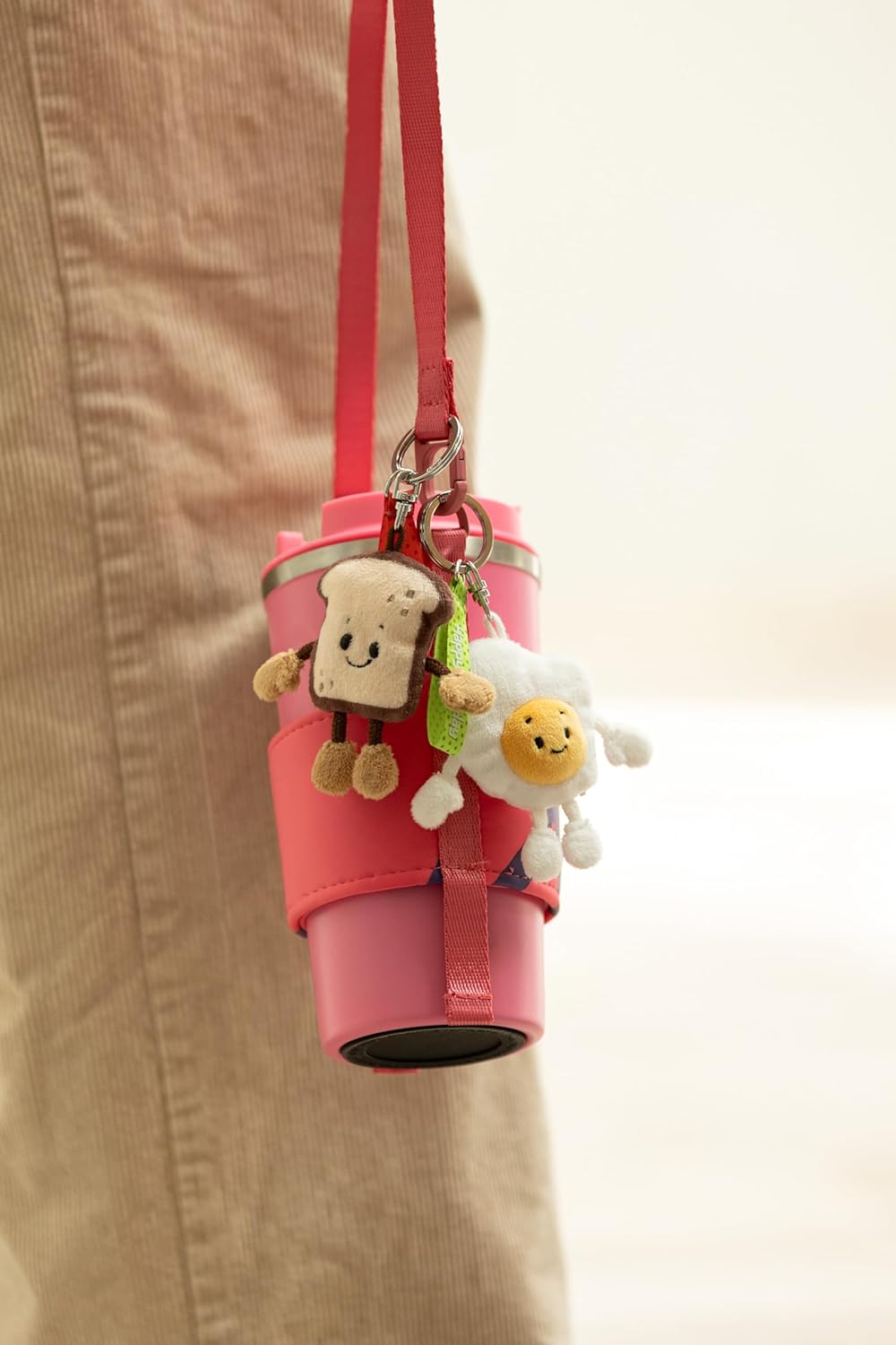 Keychain, Toast "Love", 7 cm