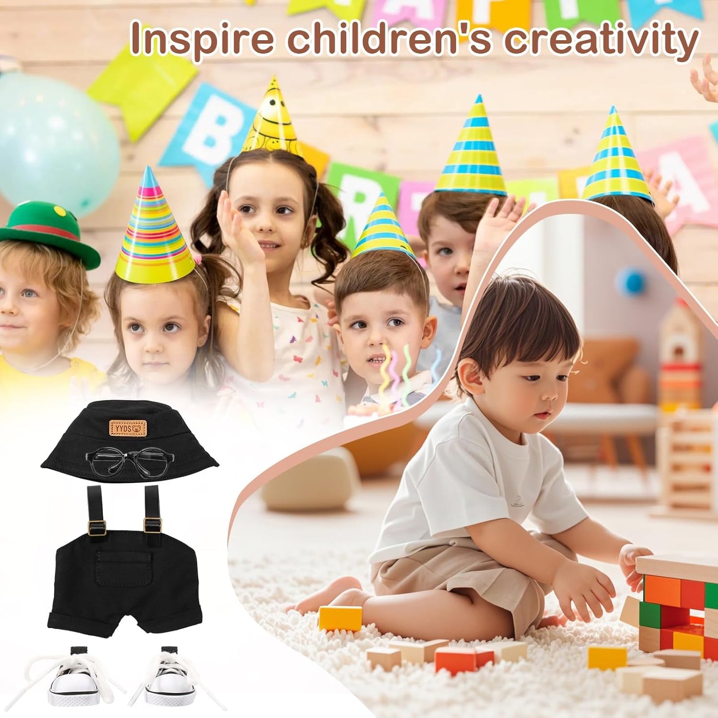 Doll clothes for 15/17cm Large Dolls, Blind Boxes,
