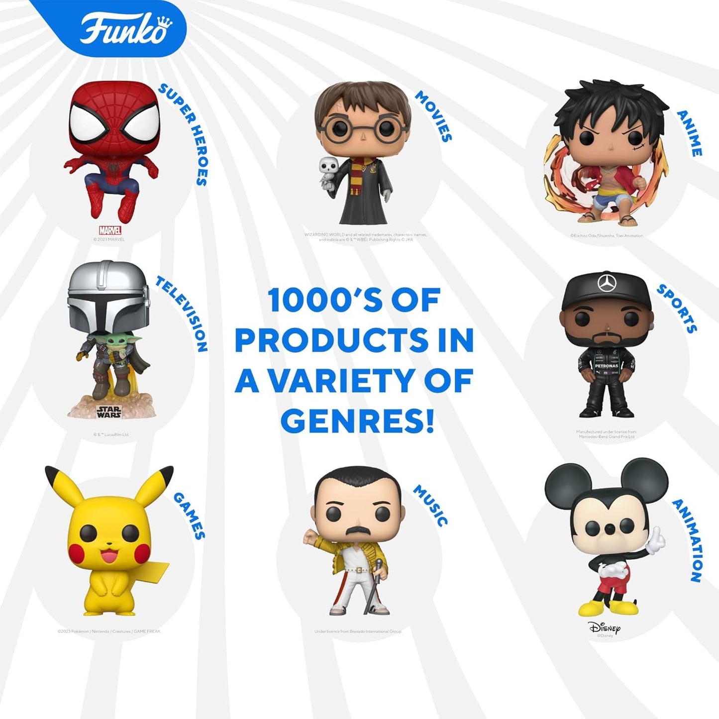 Pop! Sanrio överrasknin minifigur - 0,9 tum (2,2 cm) samlarobjekt