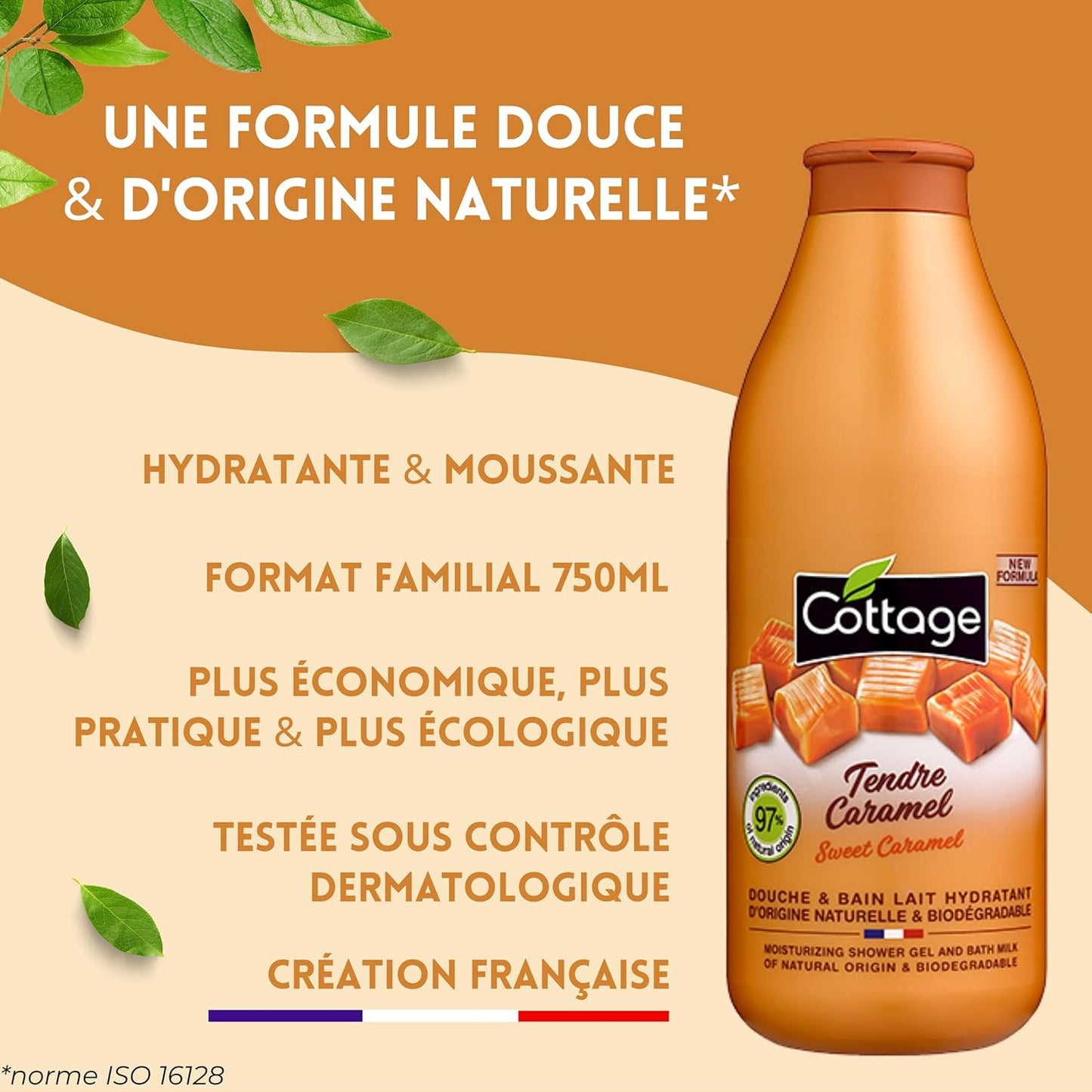 duschbad och fuktmjölk –välj alternativ naturliga ingredienser  – 750 ml