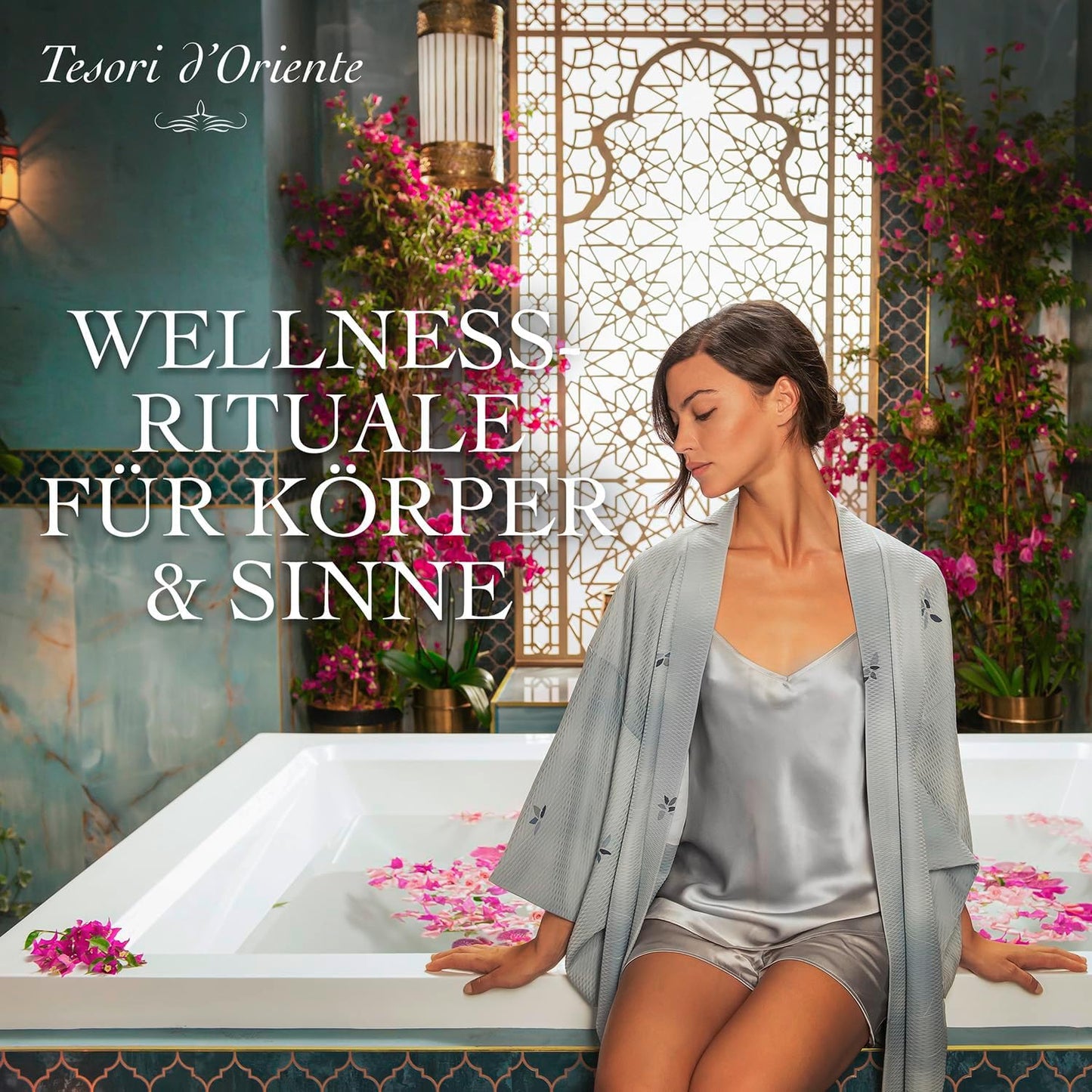 Tesori d'Oriente Parfum Deodorant "Ayurveda", 150 ml, aromatisk deodorantspray med amlafrukt och patchouli, doft att drömma, 24 timmars skydd, wellnessritual för kropp och sinnen
