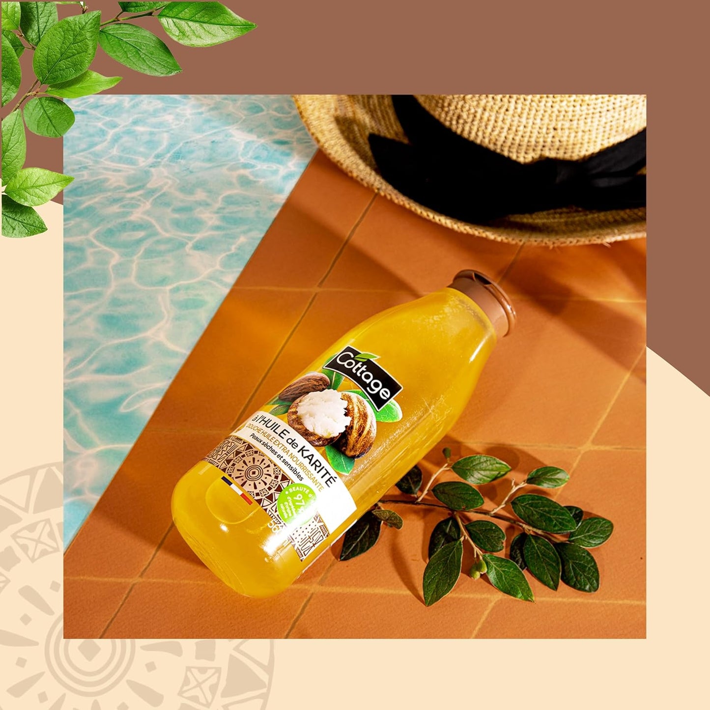 Cottage Duscholja extra närande shea 560 ml