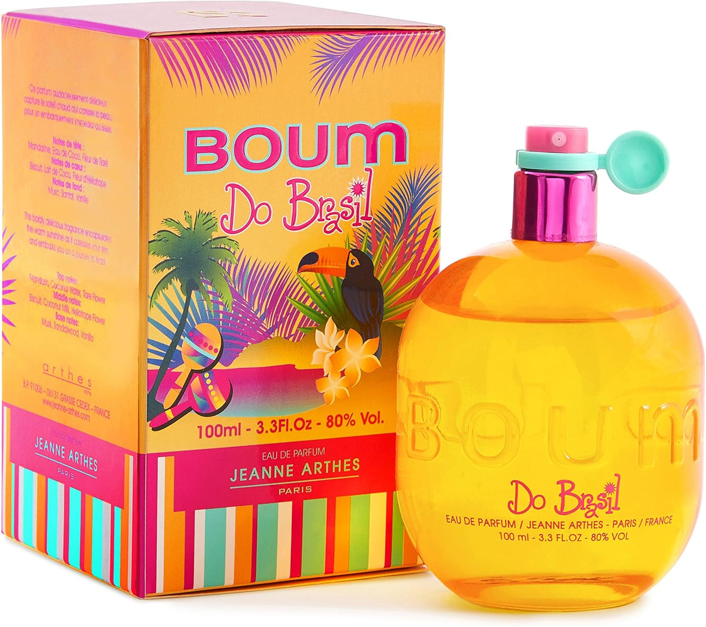 Boum Do Brazil - Floral - Fleur de Tiaré et Musc           sprayflaska 100 ml