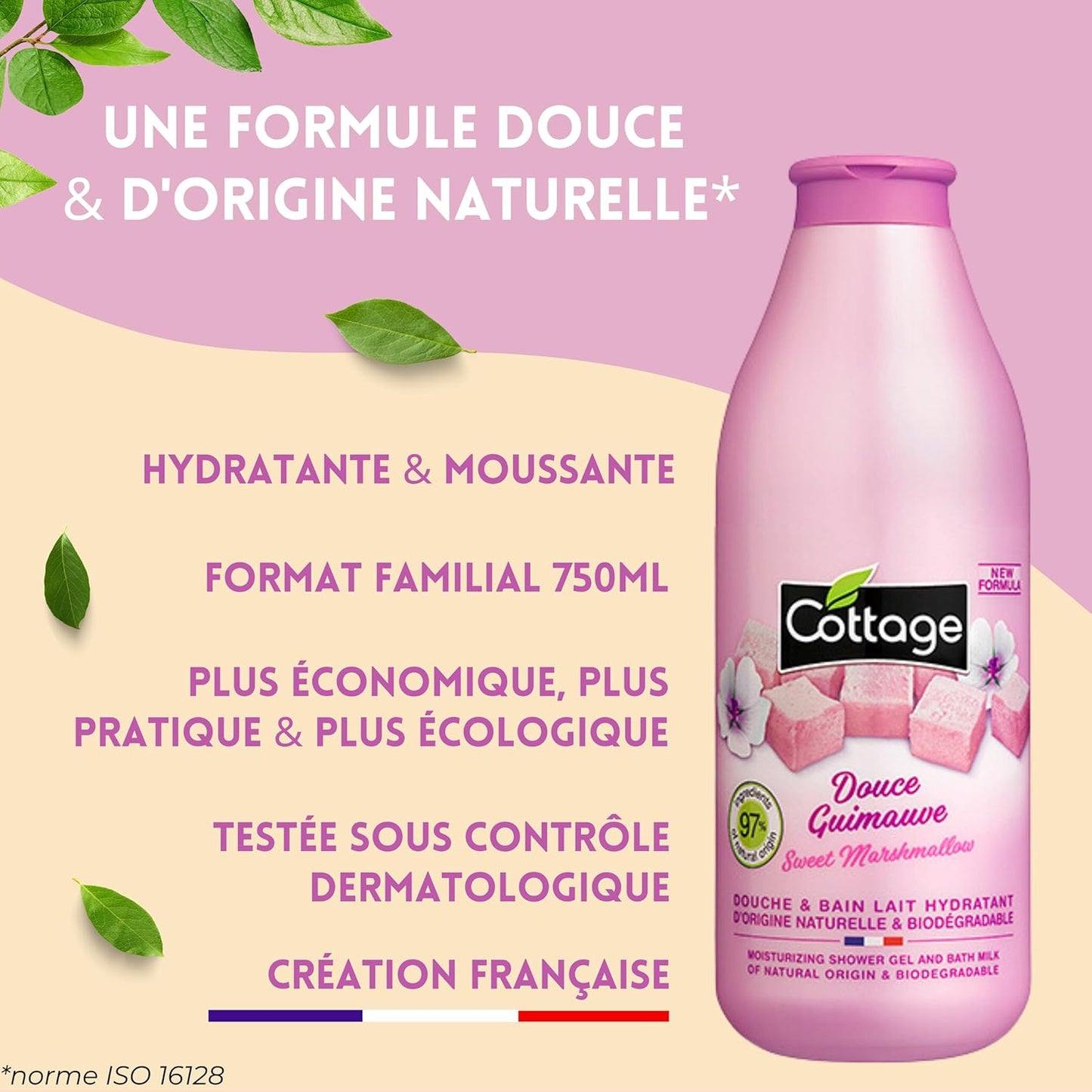 duschbad och fuktmjölk –välj alternativ naturliga ingredienser  – 750 ml