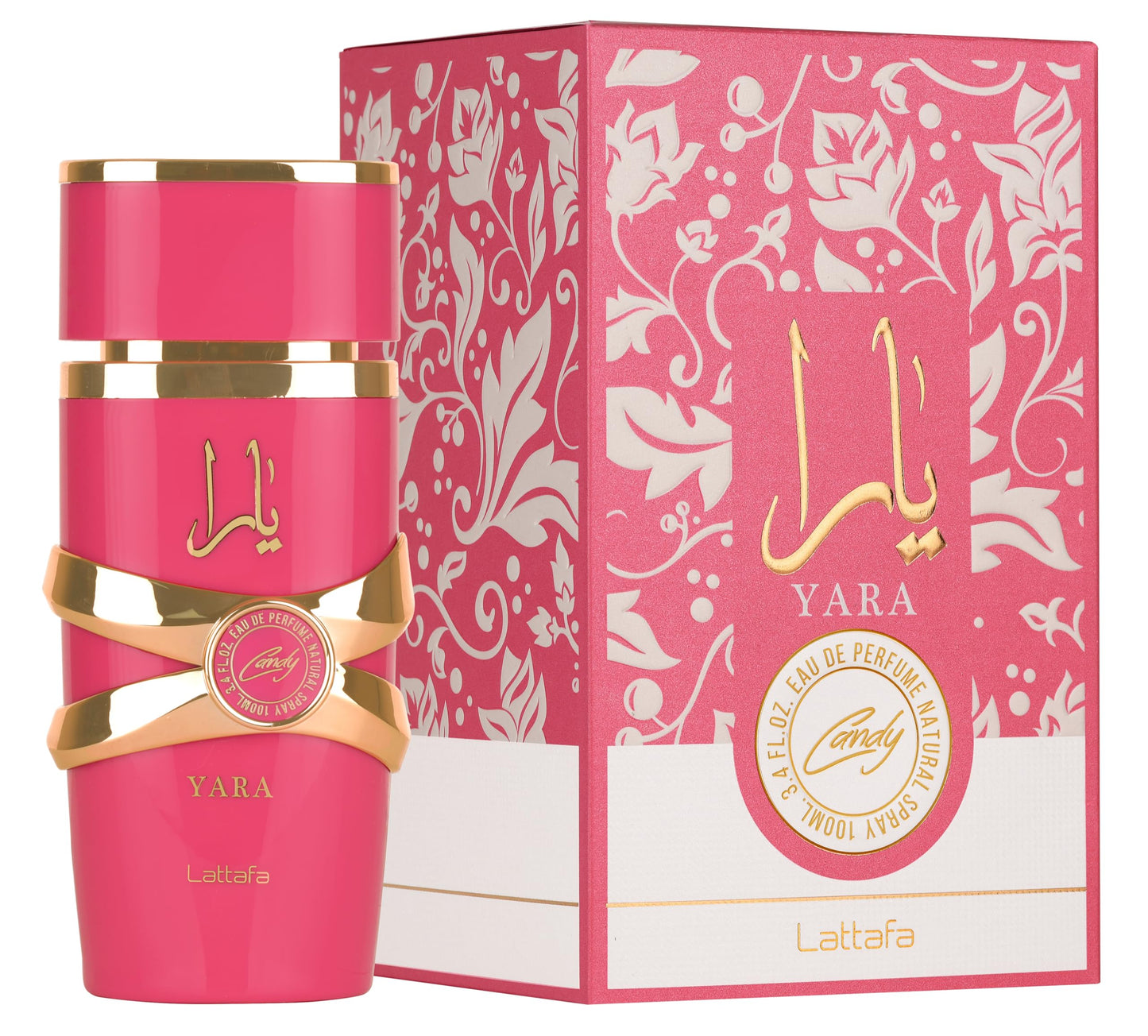 Yara Candy Parfym 100 ml, vanilj, frukt, blommor, träig, citrus, bärnsten